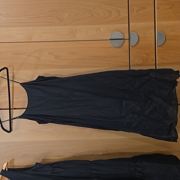 Eileen Fisher Crinkled Silk Dress With Slip, Size Small, VGUC, Chic! - Picture 7 of 8